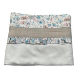Baby Vip Coperta Tinta Unita con Stampe per Neonata T1325 BIANCO BABY VIP 