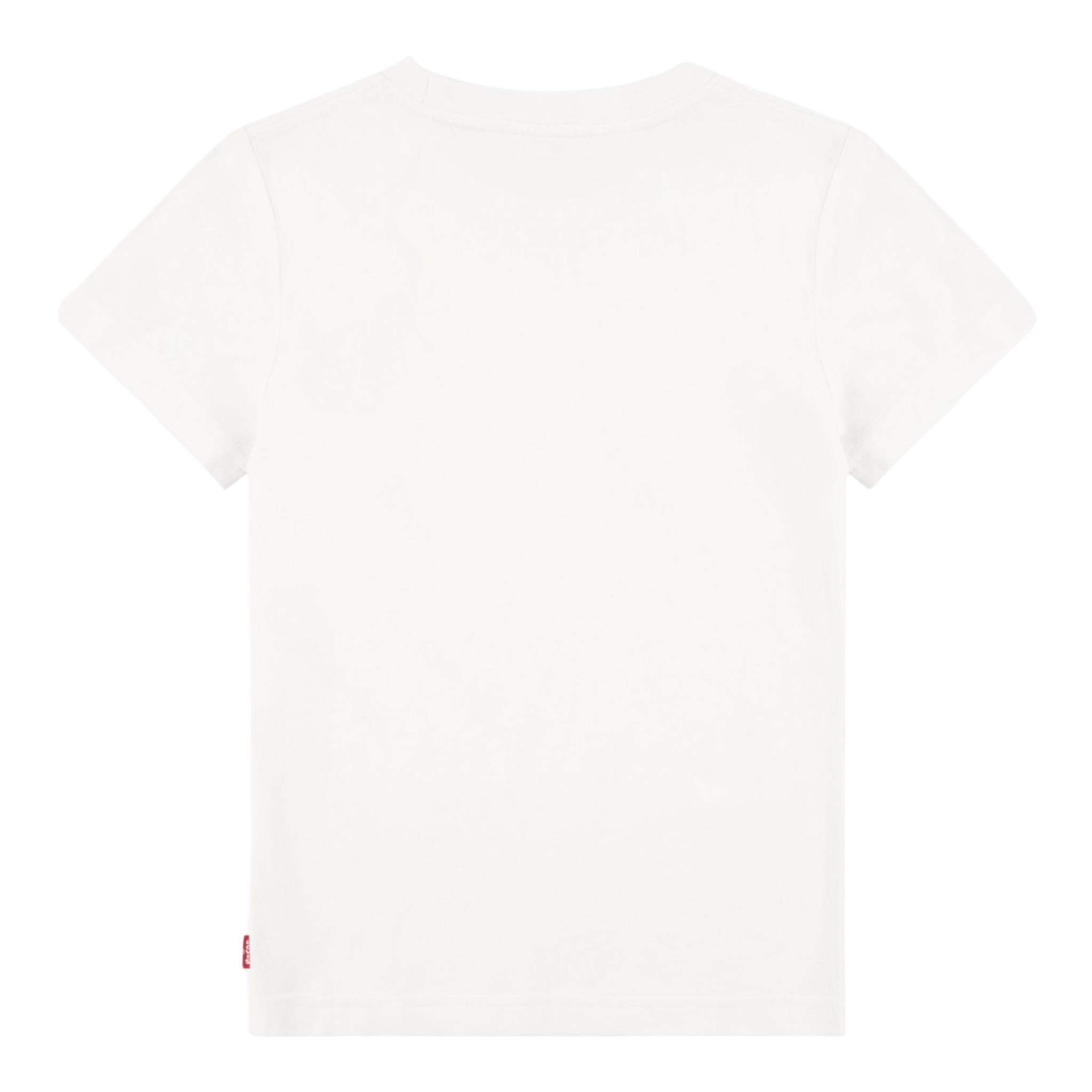 Levi'S T-Shirt Girocollo Tinta Unita con Stampa per Bambino 8EA100 BIANCO LEVI'S 