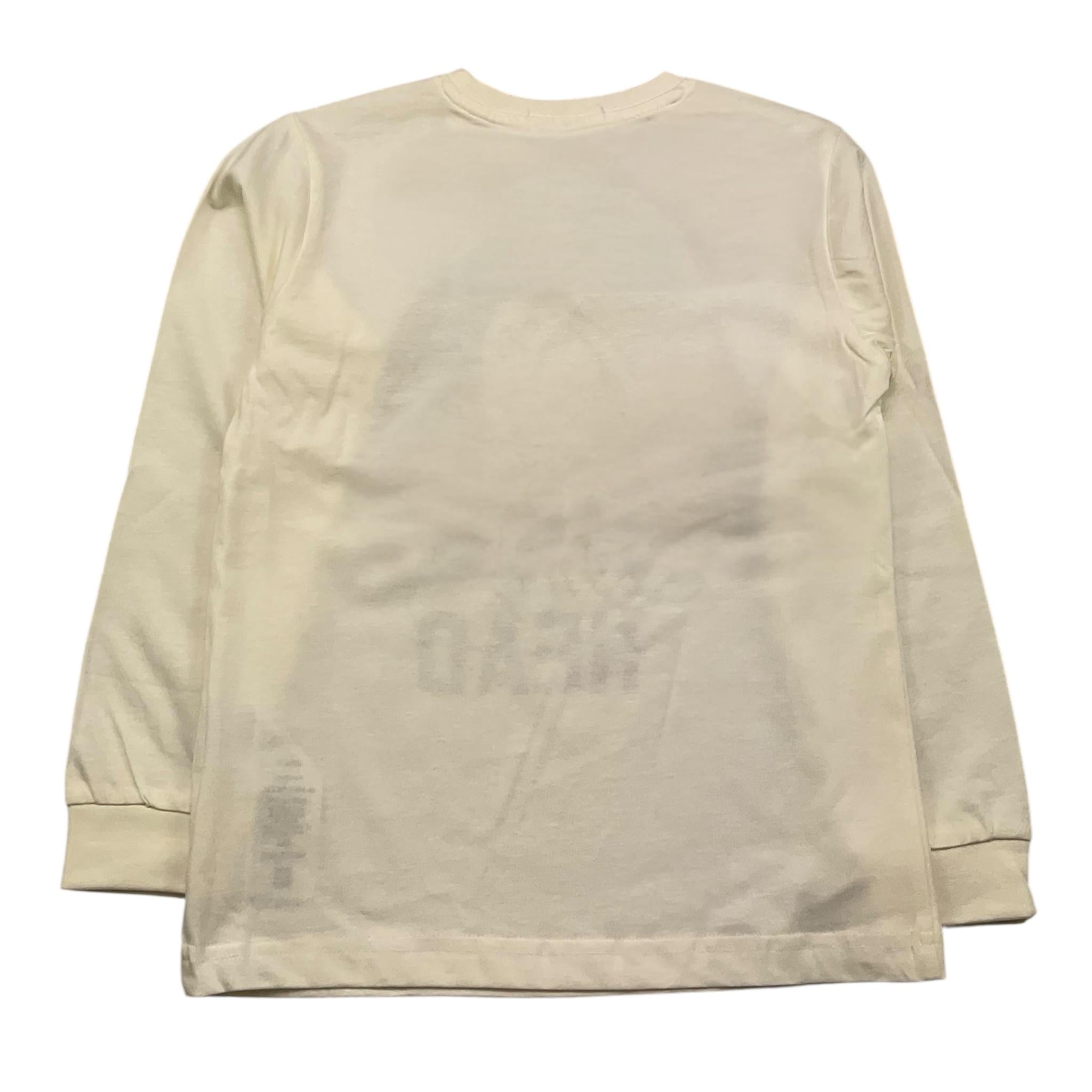 NEVER TOO shirt girocollo tinta unita con stampa in contrasto Panna per Bambino NT2219BX PANNA NEVER TOO 
