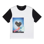 N°21 T-Shirt Girocollo Bicolore con Stampa per Bambino N2103K BIANCO/NERO N°21 