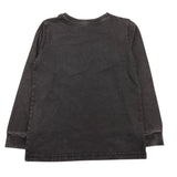 TRUSSARDI shirt girocollo tinta unita con stampa in contrasto Nero per Bambino TBA25114TS NERO TRUSSARDI 