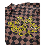Sprayground Camicia Manica Lunga Stampa Fantasia per Bambino SPY1229 MARRONE SPRAYGROUND 