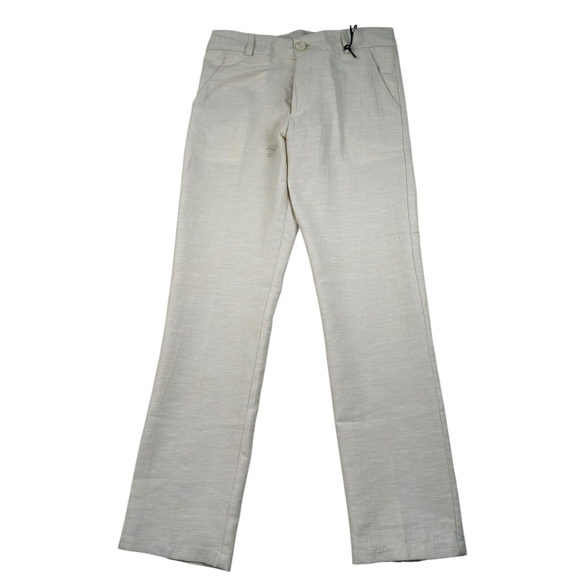 Emanuel Pris Pantalone Tinta Unita con Girovita Regolabile per Bambino EPT6189R BEIGE EMANUEL PRIS 
