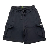 Disclaimer Bermuda Solid Color With Pockets Black For Boys