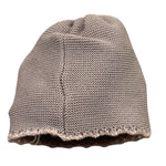 BABY LORD cappello tinta unita con ricami Beige per Neonata 610 BEIGE BABY LORD 