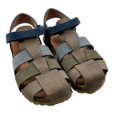Eli Tricolore Sandals With Multicolor Buckle Closure For Children