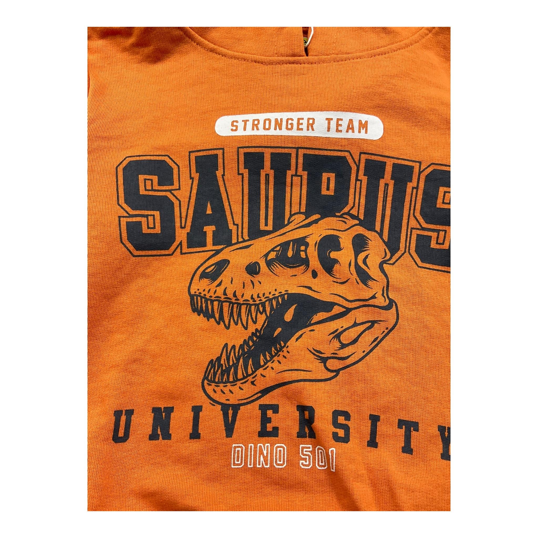 LOSAN felpa chiusa con cappuccio tinta unita Arancione per Neonato LKBAP02022 ARANCIONE LOSAN 