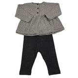 LALALU' completo 2 pezzi shirt-leggins Nero per Neonata CML8N NERO LALALU' 