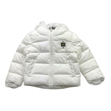 BLAUER giubbino tinta unita con zip e cappuccio Bianco per Neonata BR217956 BIANCO BLAUER 