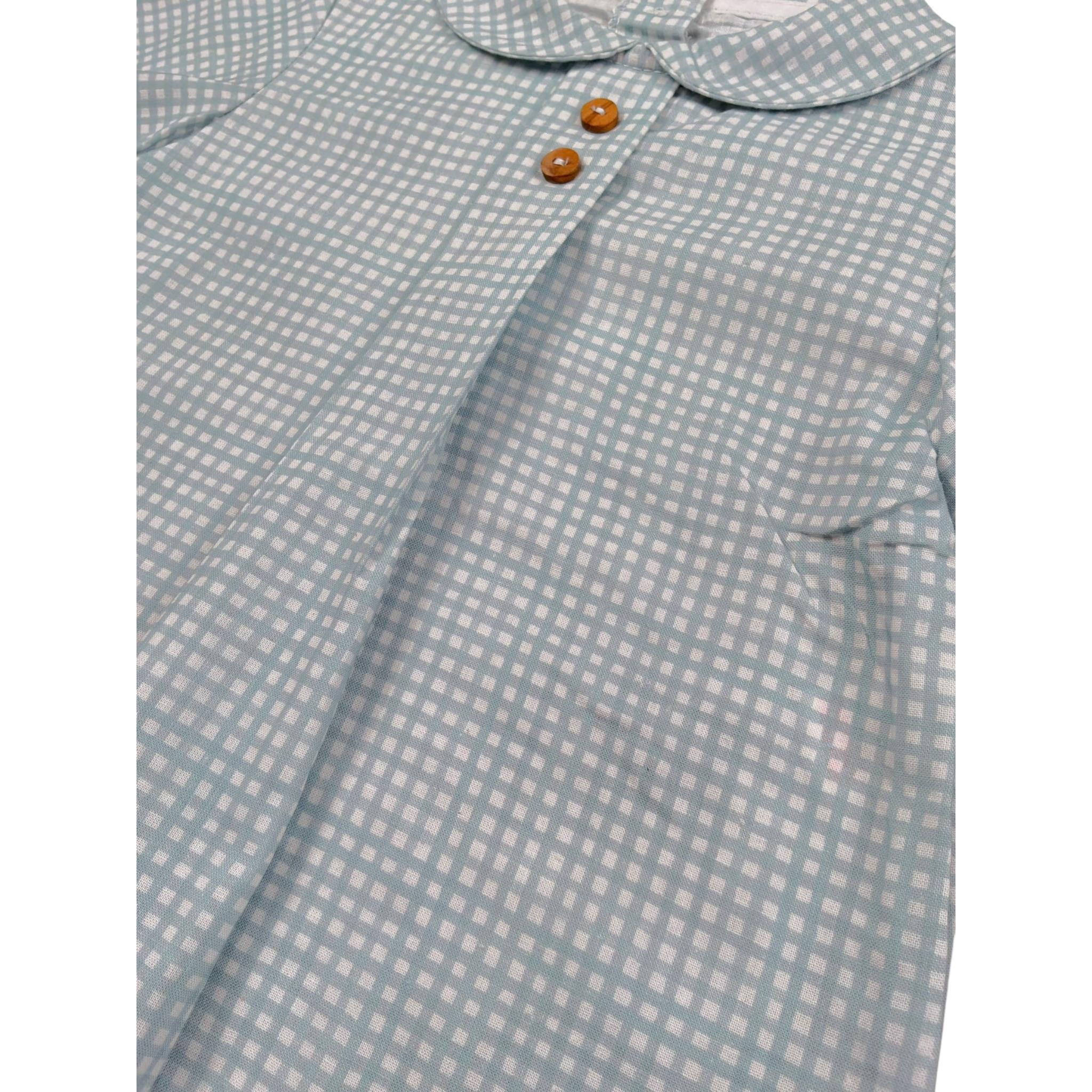 Valentina Bebes Completo 2 Pezzi Camicia-Coulotte Azzurro per Neonato KTM47 AZZURRO VALENTINA BEBES 