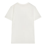 Stella Mccartney T-Shirt Girocollo Tinta Unita con Stampa per Neonata TW8A41N BIANCO STELLA McCARTNEY 