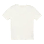 Elisabetta Franchi T-Shirt Girocollo Tinta Unita con Logo per Bambina EFTS231 PANNA ELISABETTA FRANCHI 