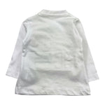 JOHN RICHMOND shirt girocollo tinta unita con stampa in contrasto Bianco per Neonata RIA25089TS BIANCO JOHN RICHMOND 