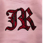 JOHN RICHMOND felpa girocollo tinta unita con stampa Rosa per Neonata RIA25078FE ROSA JOHN RICHMOND 