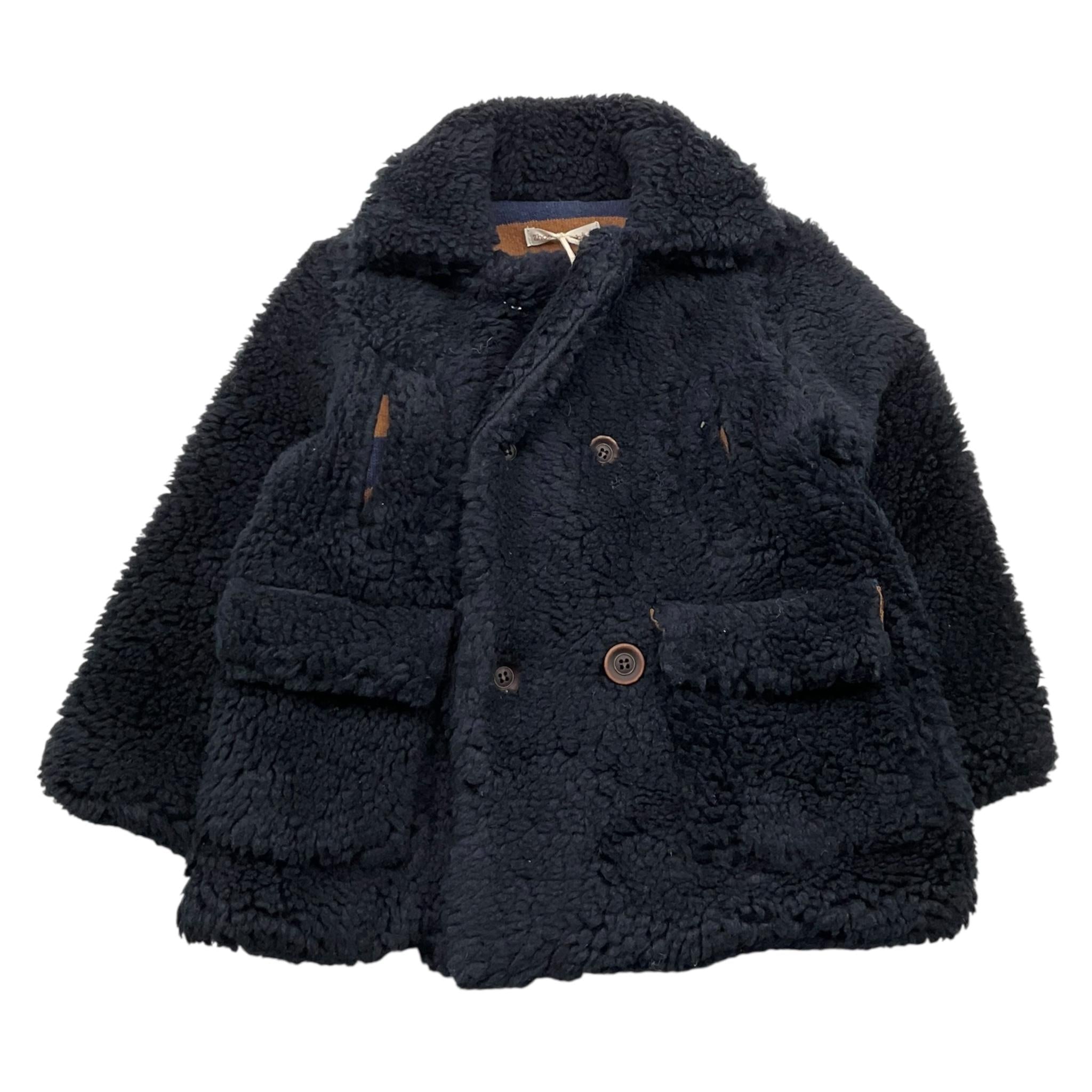 ZHOE & TOBIAH cappotto teddy tinta unita Blu per Neonato BEE9 BLU ZHOE & TOBIAH 