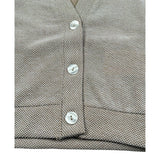 M+E' Cardigan Tinta Unita per Neonato UEM05744 SABBIA M+E' 