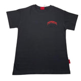 Propaganda T-Shirt Crew Neck Solid Color With Print Black For Boys