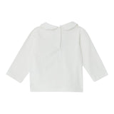 LIU JO shirt girocollo tinta unita con stampa in contrasto Panna per Neonata HF4078XXX PANNA LIU JO 