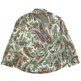 Etro Multicolor Print Denim Jacket For Girls
