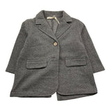 ZHOE & TOBIAH giacca tinta unita con bottoni Grigio per Neonata LLE1XNX GRIGIO ZHOE & TOBIAH 