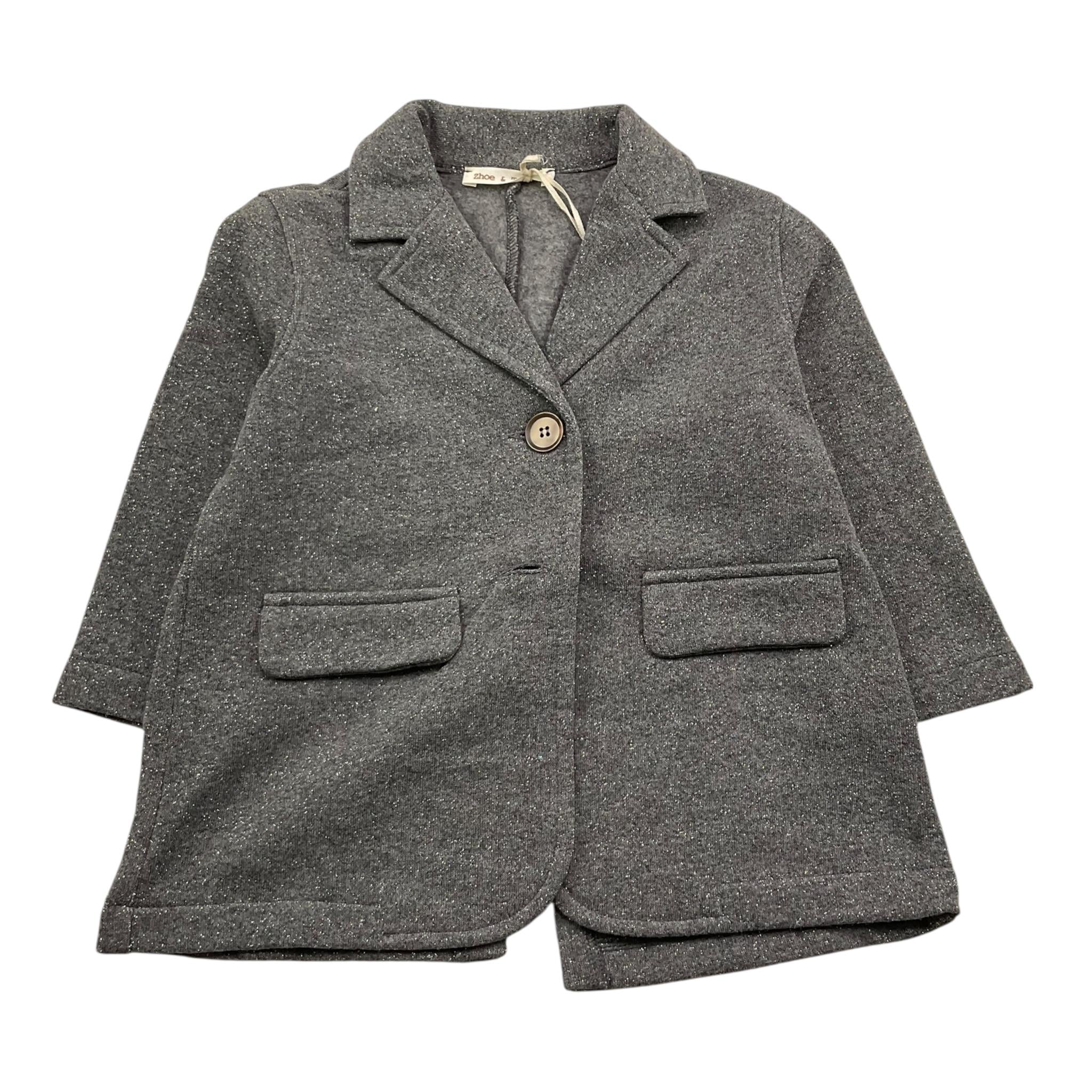 ZHOE & TOBIAH giacca tinta unita con bottoni Grigio per Neonata LLE1XNX GRIGIO ZHOE & TOBIAH 