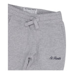 SAINT BARTH pantalone in tuta tinta unita con logo Grigio per Bambino BOLT0011 GRIGIO SAINT BARTH 