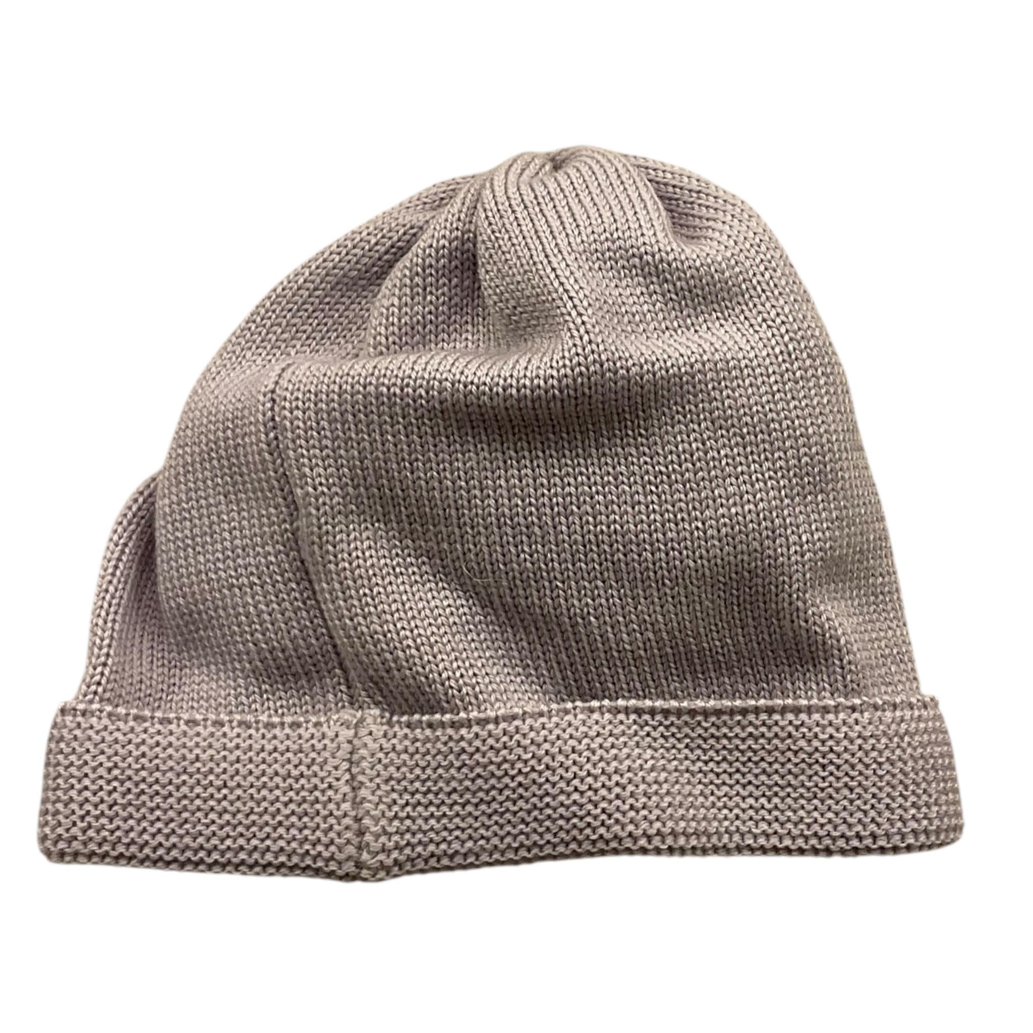 BABY LORD cappello tinta unita con ricami Beige per Neonata 601 BEIGE BABY LORD 
