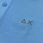 Suns68 Polo Mezza Manica Tinta Unita per Bambino CPA35316 AZZURRO SUNS68 