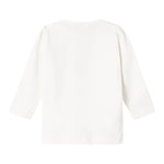 NAME IT shirt tinta unita girocollo con stampa Bianco per Neonata 13225644 BIANCO NAME IT 
