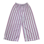 Saint Barth Pantalone Fantasia A Righe per Bambina AMALIA GRIGIO SAINT BARTH 