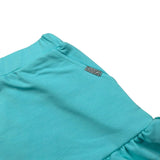 Liu Jo Short tinta unita con Elastico In Vita Verde Acqua per Bambina KA4111 VERDE ACQUA LIU JO 