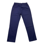 Cesare Paciotti Solid Color Trousers With Elastic Waistband Blue For Boys
