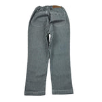 Fay Pantalone Tinta Unita con Fantasia A Righe per Bambino 5O6061 BLU FAY 