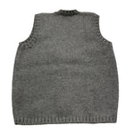 COLIBRI gilet tinta unita in maglia Grigio per Neonato 9MGILET GRIGIO COLIBRI 