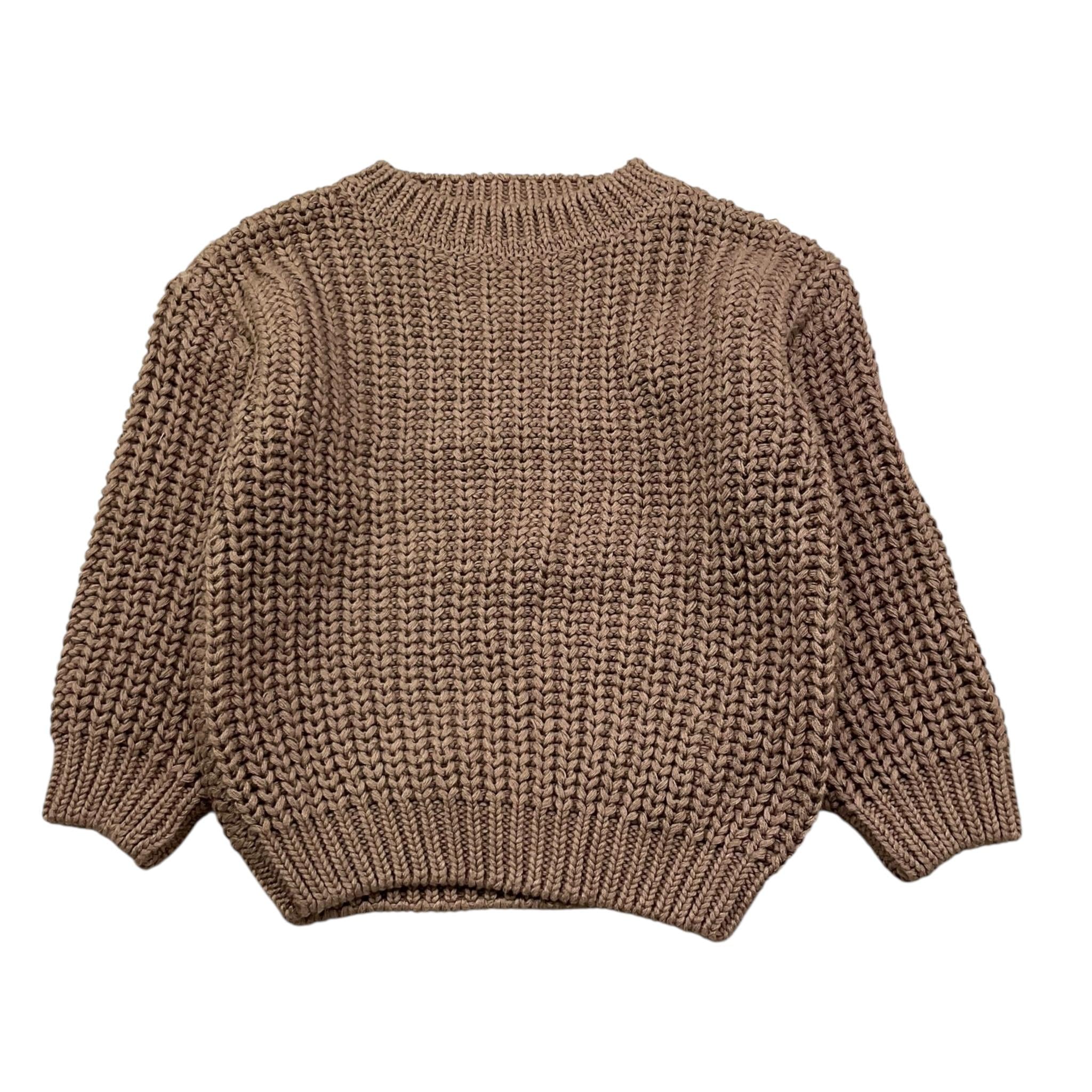 PLAY UP maglia girocollo tinta unita Marrone per Bambina PA011AP1135J MARRONE PLAY UP 