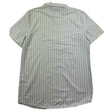 Emporio Armani Shirt Half Sleeve Solid Color Striped Pattern Beige For Boys