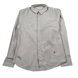 Paolo Pecora Camicia Manica Lunga Tinta Unita per Bambino PP2897 FANGO PAOLO PECORA 