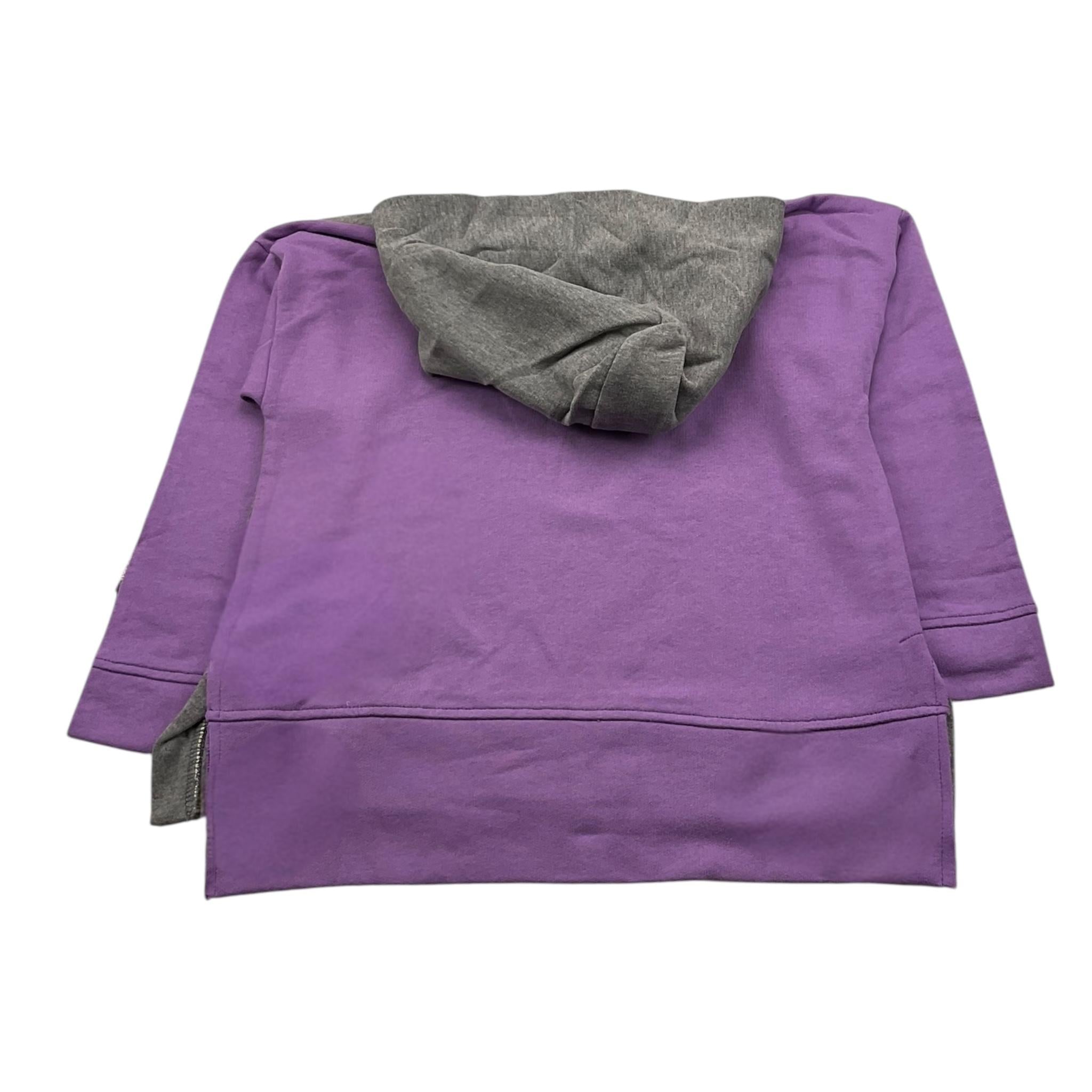 DIXIE felpa bicolore con cappuccio Grigio per Bambina LM19040G34 GRIGIO DIXIE 