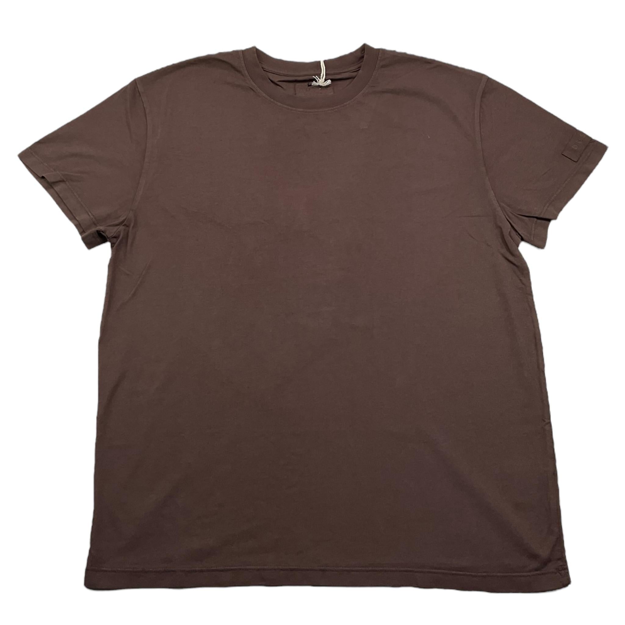 DUSTY COLOR t-shirt girocollo tinta unita Marrone per Neonato DUXF4033TSN MARRONE DUSTY COLOR 
