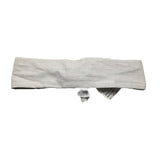 Marlu' White Striped Pattern Headband For Newborn