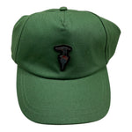 TRUSSARDI berretto tinta unita con logo Verde per Bambino TBA25052BTS VERDE TRUSSARDI 