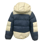 K-WAY giubbino bicolore con cappuccio in contrasto Beige/blu per Bambino K6117YW BEIGE/BLU K-WAY 