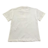 Elisabetta Franchi T-Shirt Girocollo Tinta Unita con Applicazioni Brillantini per Bambina EFTS230 BIANCO ELISABETTA FRANCHI 