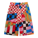 Emilio Pucci Multi-pattern Palazzo Pants Multicolor For Girls