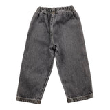 PLAY UP jeans tinta unita con elastico in vita Nero per Neonato PA011AP11608N NERO PLAY UP 
