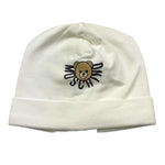 MOSCHINO cappello tinta unita con stampa Bianco per Neonato MXX031 BIANCO MOSCHINO 