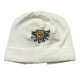 MOSCHINO cappello tinta unita con stampa Bianco per Neonato MXX031 BIANCO MOSCHINO 