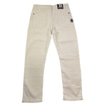 John Richmond Jeans Tinta Unita con Girovita Regolabile per Bambino RBP24110JE BIANCO JOHN RICHMOND 