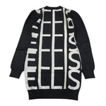 MARC ELLIS abito tinta unita con stampa mezzo collo Nero per Bambina JMJDR00110 NERO MARC ELLIS 