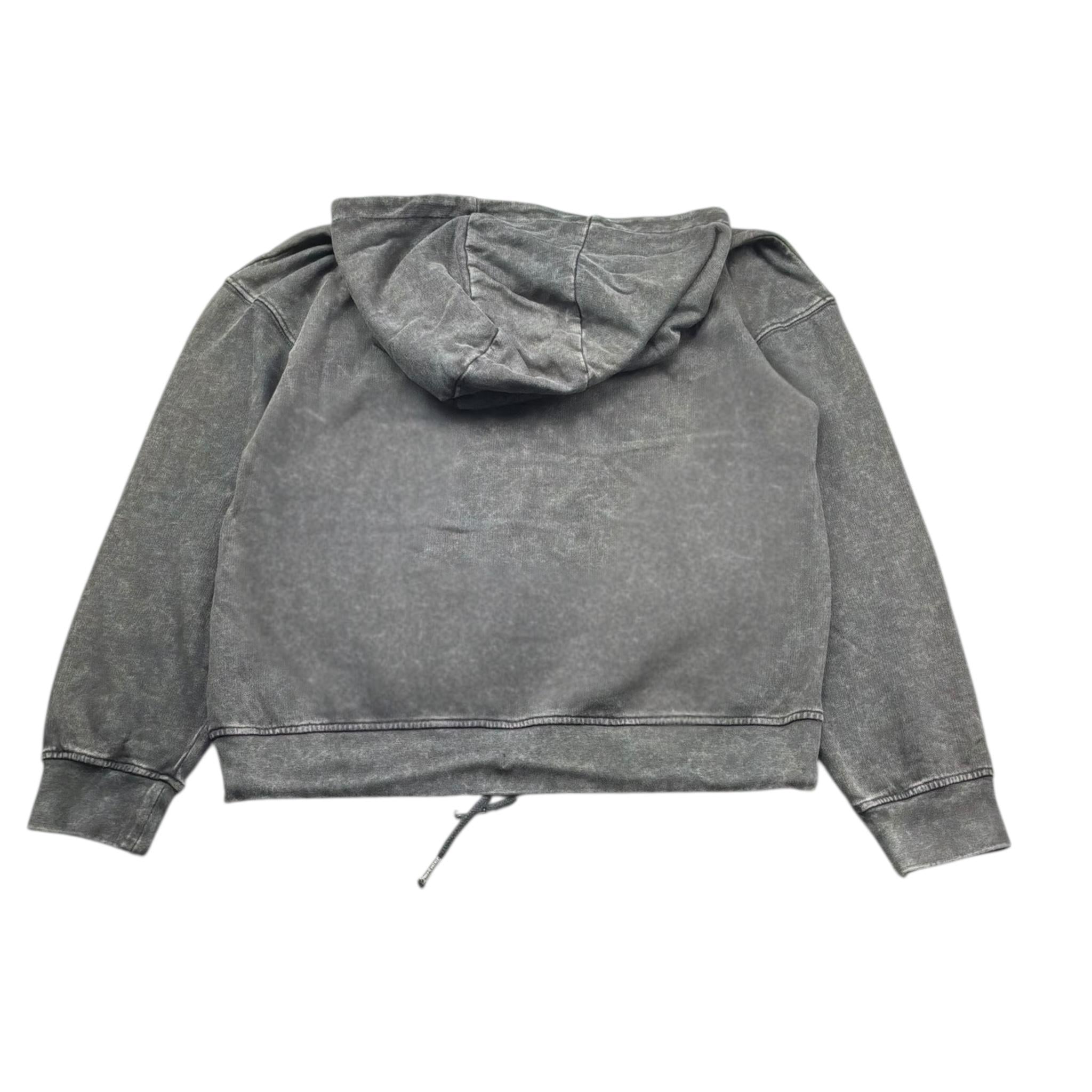 Juicy Couture Felpa con Cappuccio Tinta Unita per Bambina JBX6623 GRIGIO JUICY COUTURE 